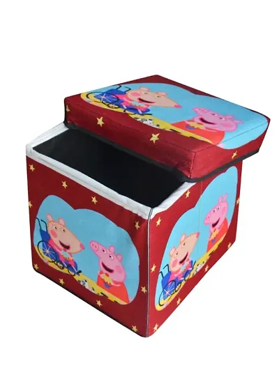 Cartoon Print Storage Box for Kids Room