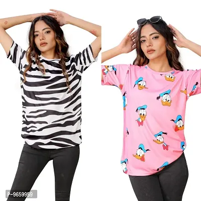 Buy Oversized T Shirt For Women T Shirt Combo For Women Girls Pack Of 2  Online In India At Discounted Prices