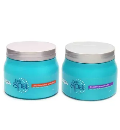 Hair Spa Smoothing Nourishing Pack Of 2 (980 gm)