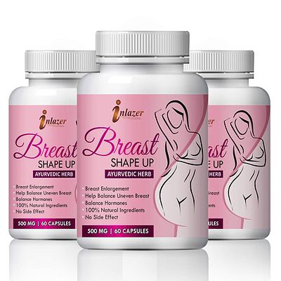 Breast Shape Up Herbal Capsules For Help In Correcting Underdevelope