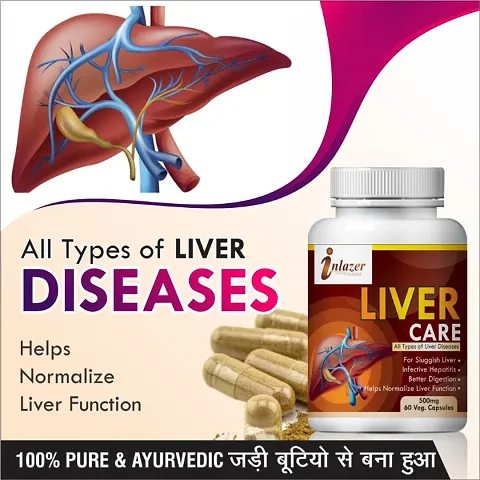 Herbal Capsules For Care Of Liver Diseases