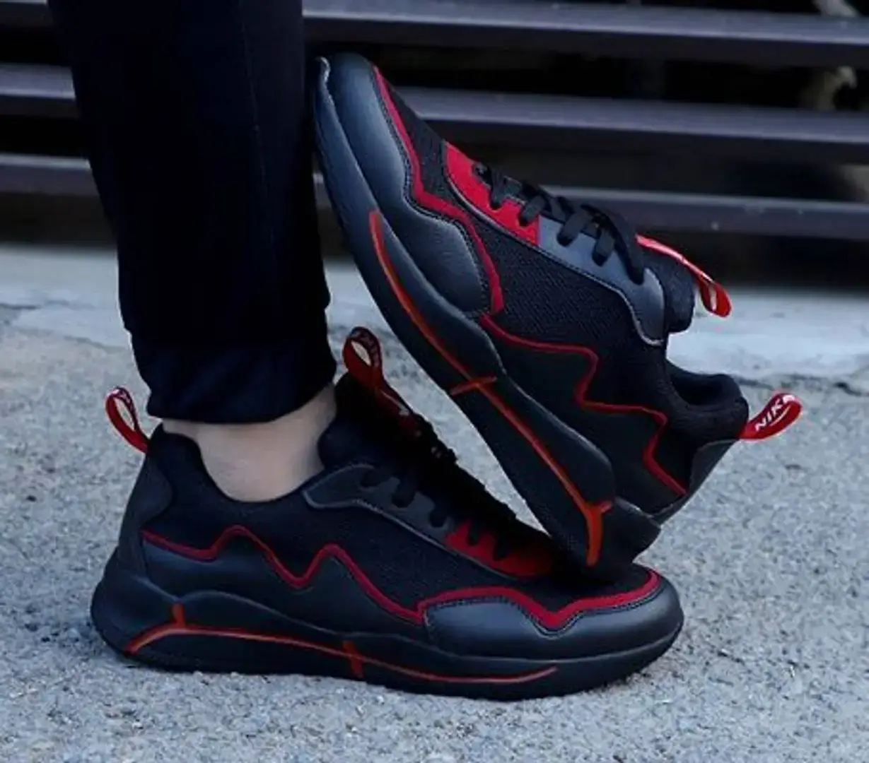 ultra lite grey sports sneakers