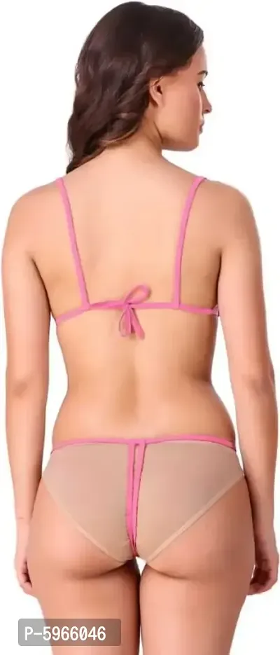 Buy Women's Sexy Net Lace Lingerie Set/Bikini Set/Bra Panty Set