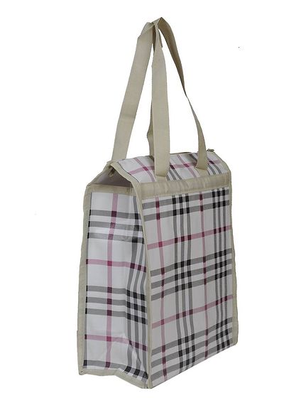Tiffin Lunch Box Tote Bag for Women and Men Lunch Bag White 11 L