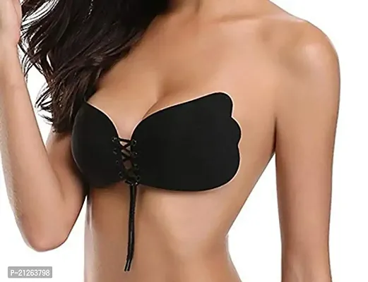 Silicone Gel Invisible Bra Self-adhesive Push Up Strapless Backless Stick  On