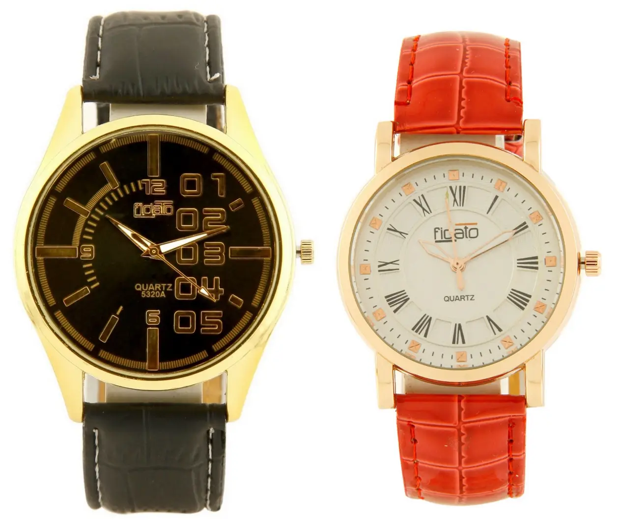 Buy Scottish Club Couple Watch Combo - Gold Dial Online at Best Price in  India on Naaptol.com