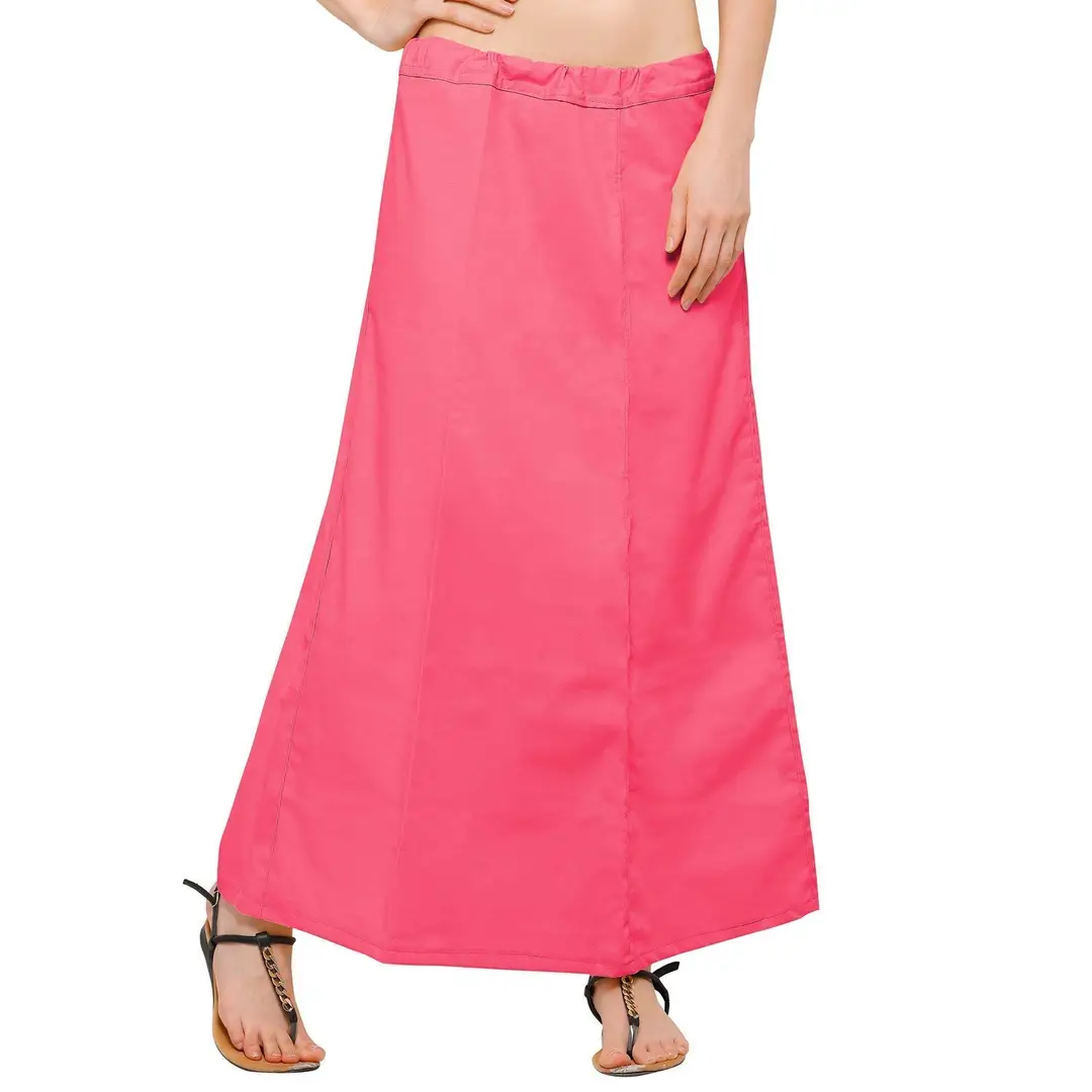 Women's Saree Petticoats,readymade Cotton Underskirt,adjustable