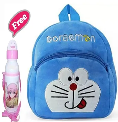 Kids School Bag Classy Printed Nursery Child cute and Stylish Cartoon Backpacks With Water Bottle
