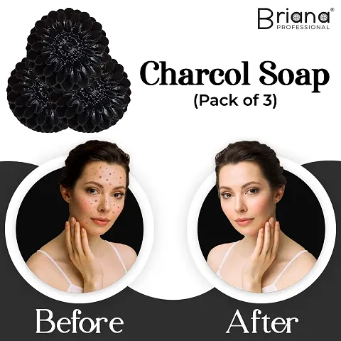 Best Quality Charcoal Bath Soap For Deep Clean And Anti-Pollution Combo