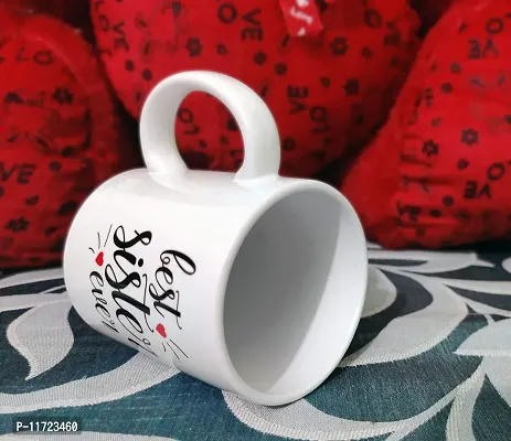 Mugs N Cups You are Best Sister in the World Glossy Finish With