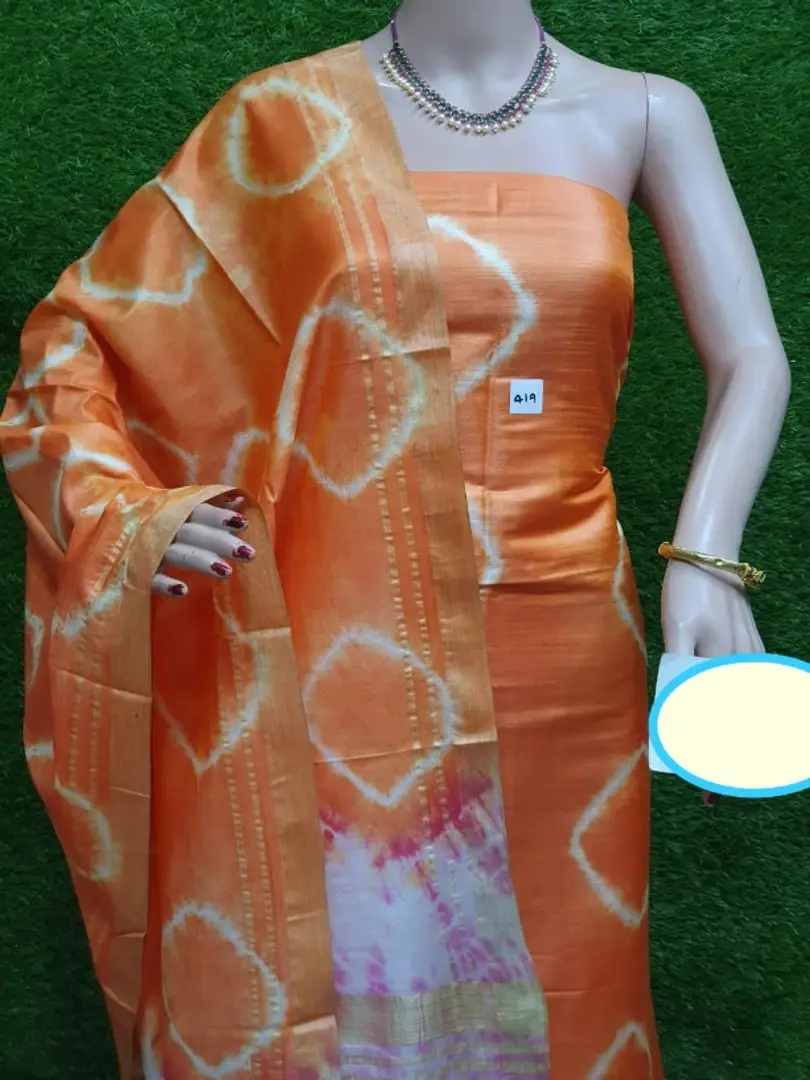 Soft silk dress material outlet