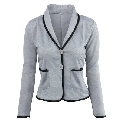 Trendy Polycotton Solid Jacket For Women