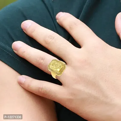 Ashok Stambh Ring for men | Mens gold jewelry, Diamond pendants designs,  Rings for men