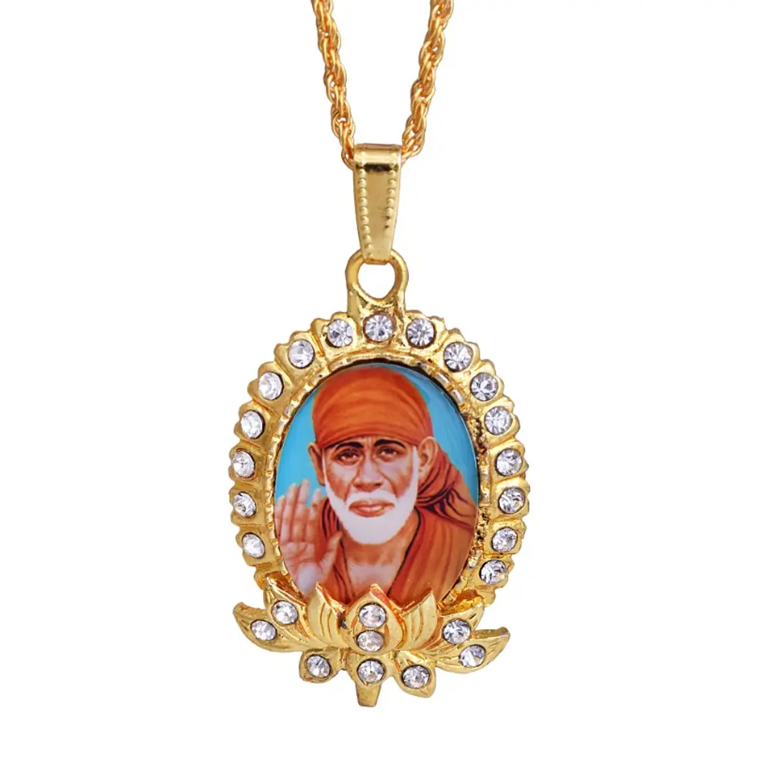 Sai baba sale locket design