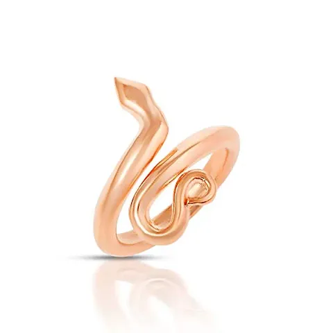 Copper Snake finger ring Free size