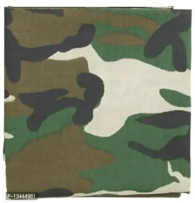 PAROPKAR Army Print Design Olive Colour Sport Headband Men & Women