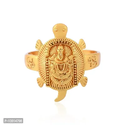 Divine Devi Lakshmi Finger Ring - Mata Payals Exclusive Silver Jewellery