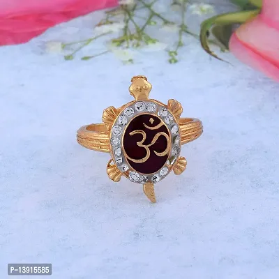 Gold kachua store ring design