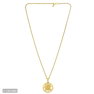 Fancy Pendant Locket Chain Gold Plated Rich Look Long Size Latest Designer  Daily Use Jewelry for