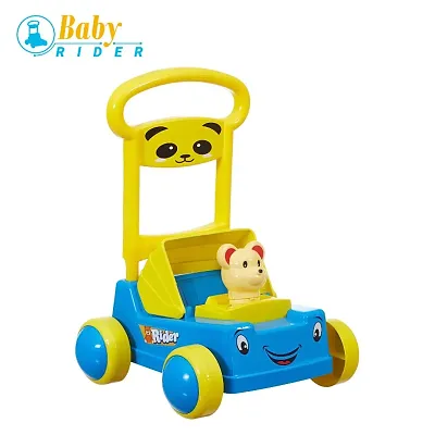 Nhr Baby Sit-to-stand Activity Push N Pull Walker (blue, 3-18 Months)