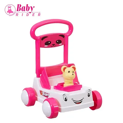 Nhr Baby Sit-to-stand Activity Push N Pull Walker (pink, 3-18 Months)