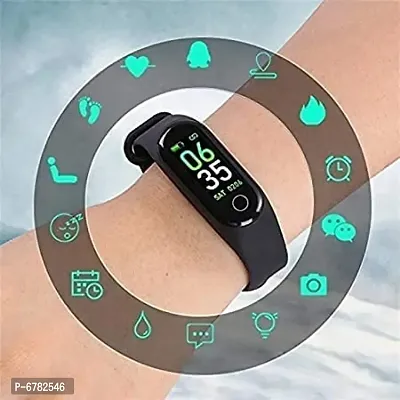 Amazon.com : M7 Smart Watch for Men Women, Waterproof Sport Smart Watch  Heart Rate Blood Pressure Monitor Fitness Tracker Smart Bracelet for  Android for iOS (Black) : Sports & Outdoors