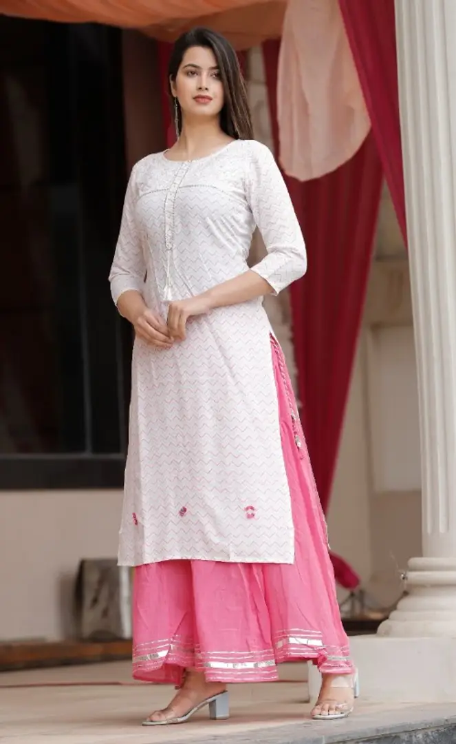 Yellow Saba Mulmul Cotton Straight Chikankari Kurti  Thechikanlabel