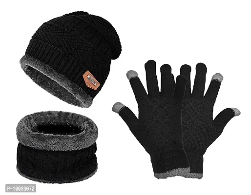 Woolen caps store and gloves