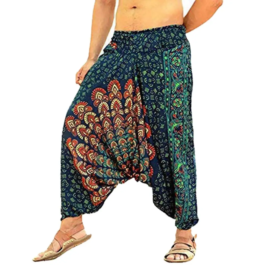 Buy SNS Cotton Harem Pant Yoga Afghani Capri Online at desertcartINDIA
