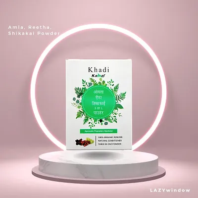 Buy Khadi Kamal Herbal 100% Pure Natural & Organic Hair Conditioner For Men  And Women 180ml by LAZYwindow (3) Online at Low Prices in India - Amazon.in