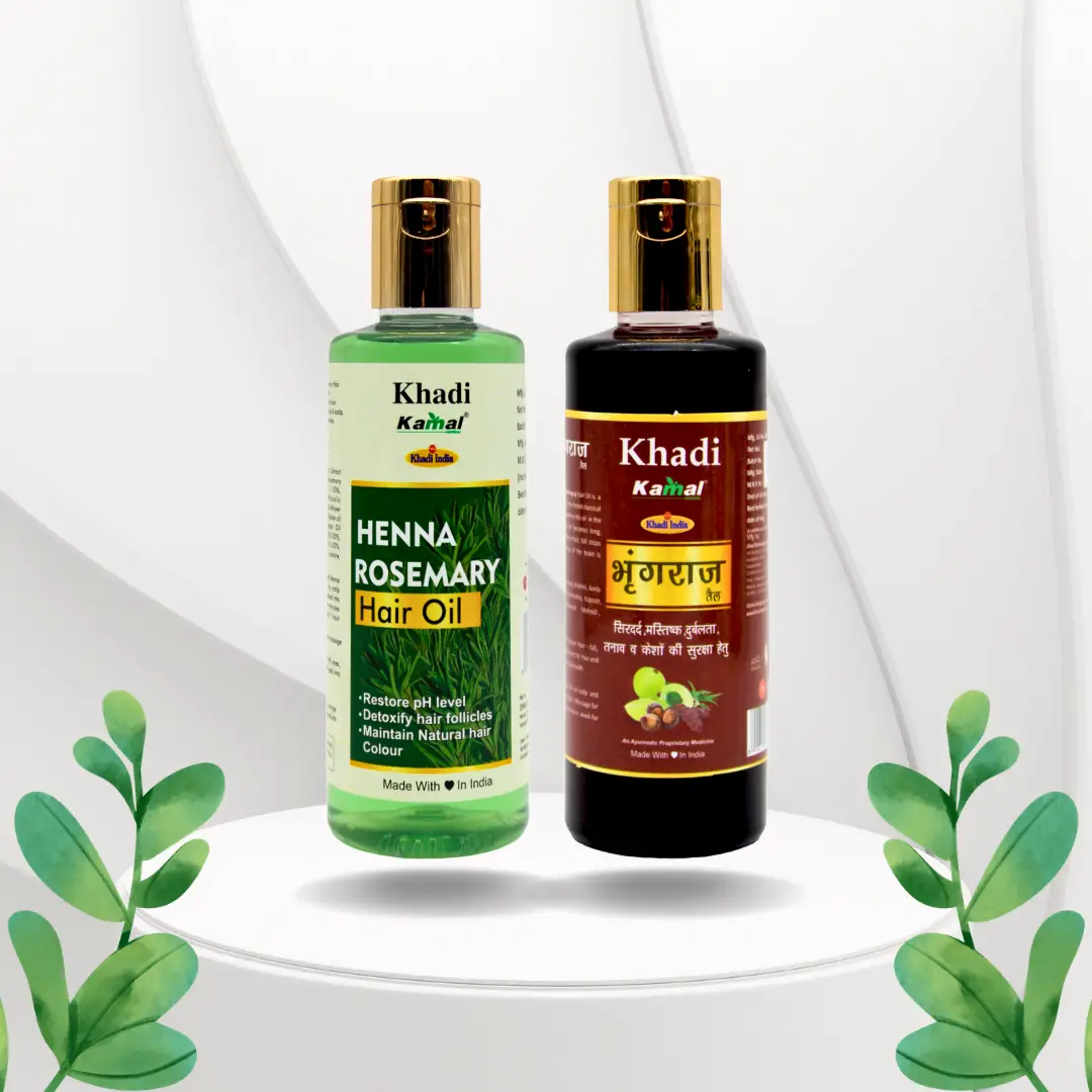 Buy Khadi Kamal Herbal Mehndi + BH+ Brown Hair Color For Man and Women,  100% Natural By LAZYwindow Online In India At Discounted Prices