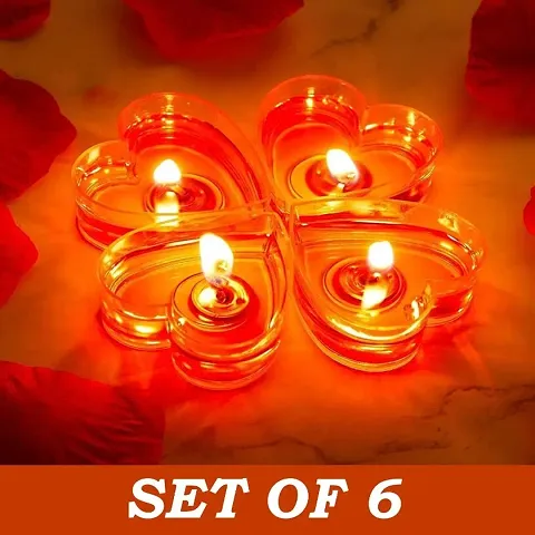Heart Shape Candles Combo Pack