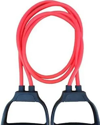 Resistance Band Toning Tube With D Handle For Exercise Workout Rubber Band