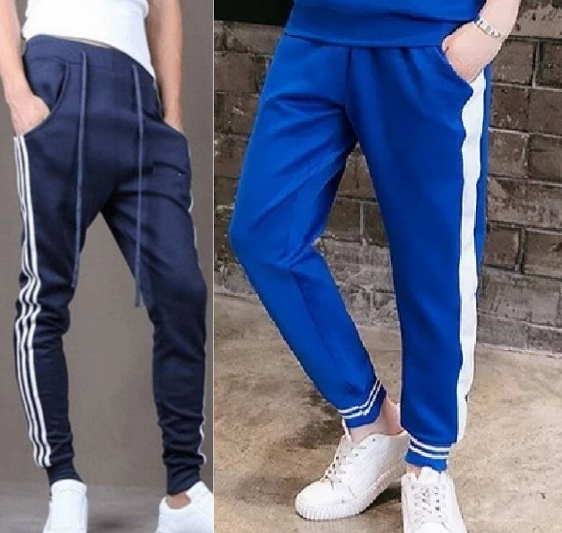 Cotton blend joggers for men hot sale