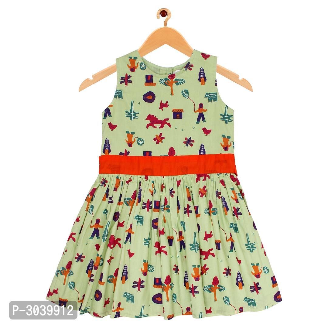 cotton printed frock