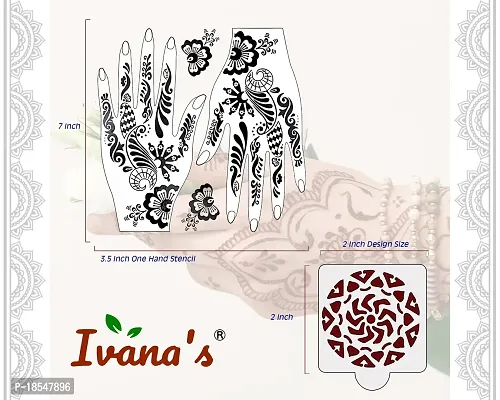 Cheap Hand India Flower Henna Tattoo Stickers Temporary Tattoo Body Art  Sticker Water Transfer Decals | Joom