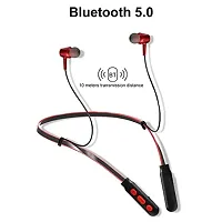 B11 Wireless Bluetooth Neckband Earbud Portable Headset Sports Running Sweatproof Compatible with All Android Smartphones Noise Cancellation-thumb1