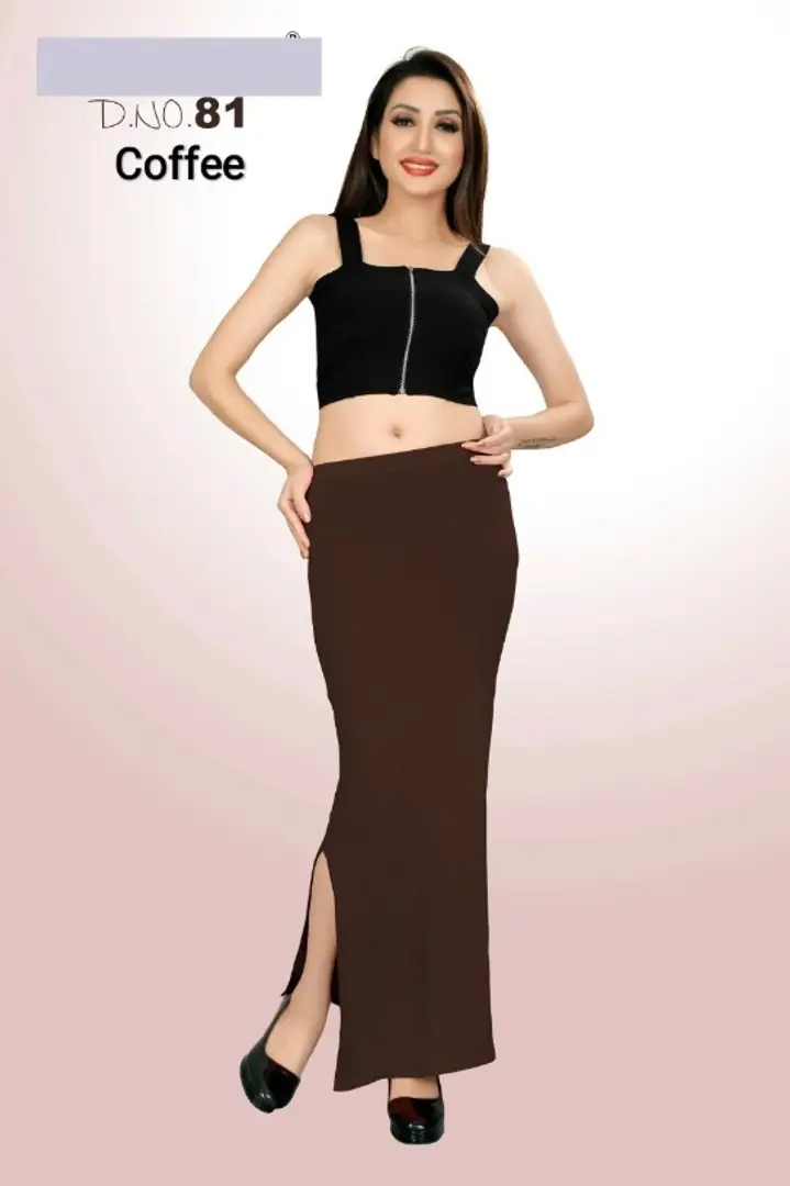 Jaanvi fashion Lycra Saree Shapewear Petticoat for Women, Cotton