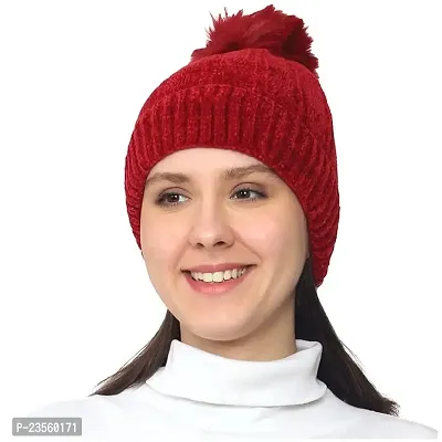 Woolen caps for sales girl