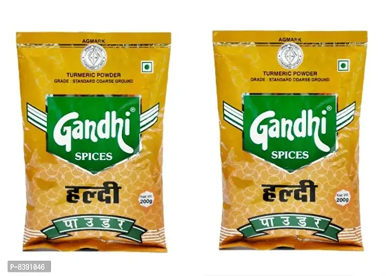 Gandhi Spices Haldi Powder 400gm (200gm*2)-thumb1