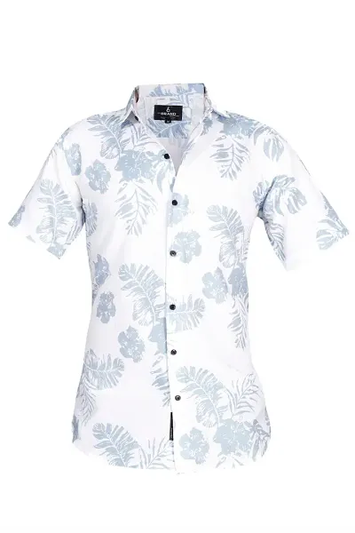 Rayon Short Sleeves Casual Shirt