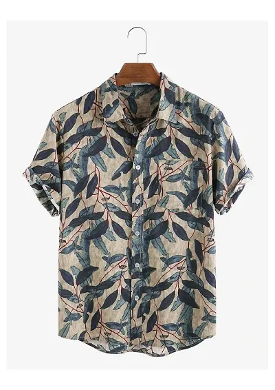 Rayon Short Sleeves Casual Shirt