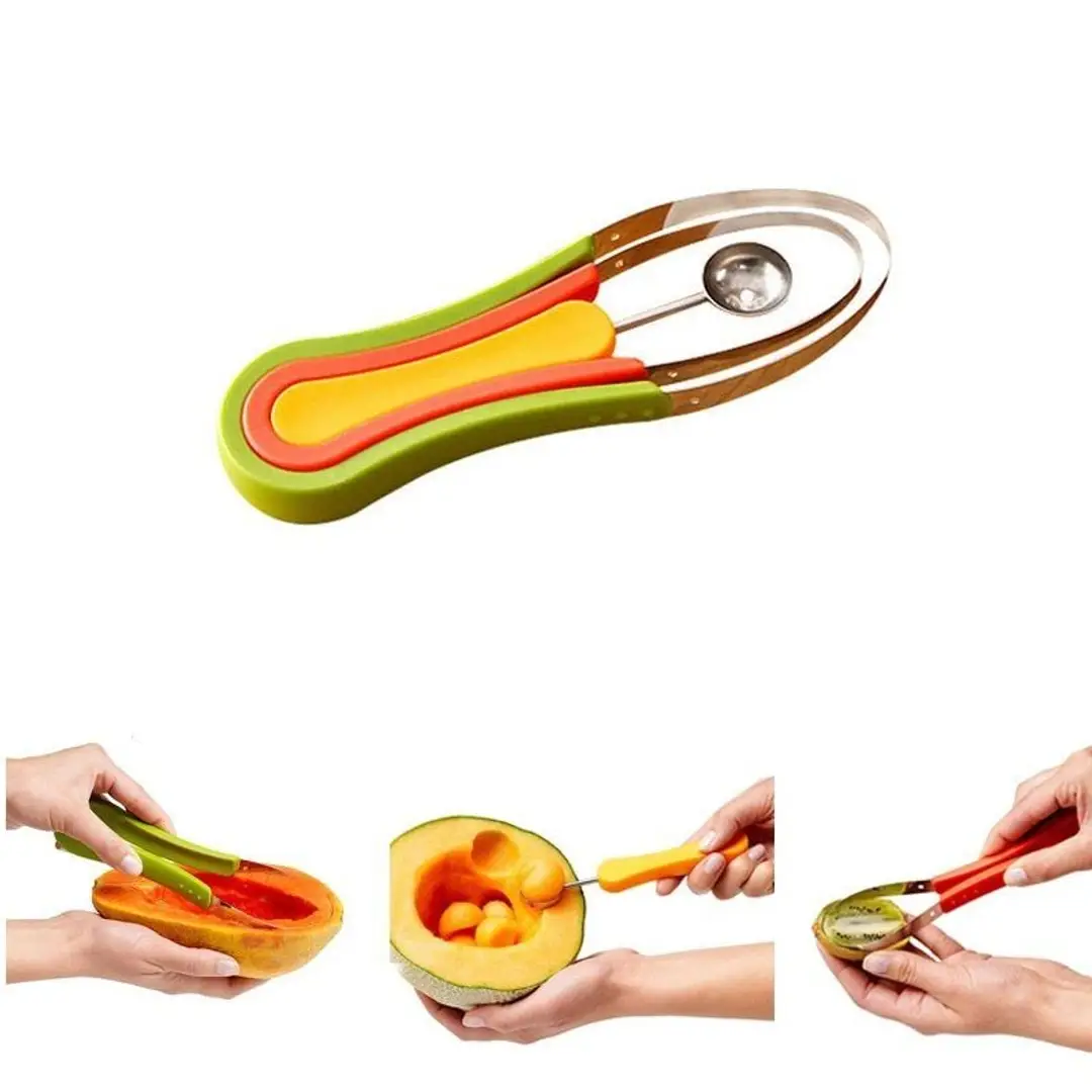 Scoop Troop Melon Baller & Scoop Set Kitchen Tool Fruit