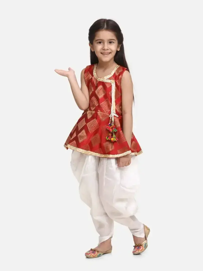 angrakha style baby frock