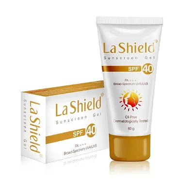 La Shield Spf 40+ & Pa+++ Anti Acne Sunscreen Gel