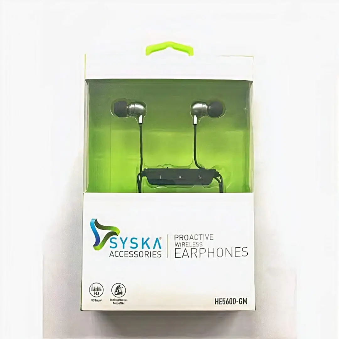 Syska proactive wireless earphones he5600 new arrivals