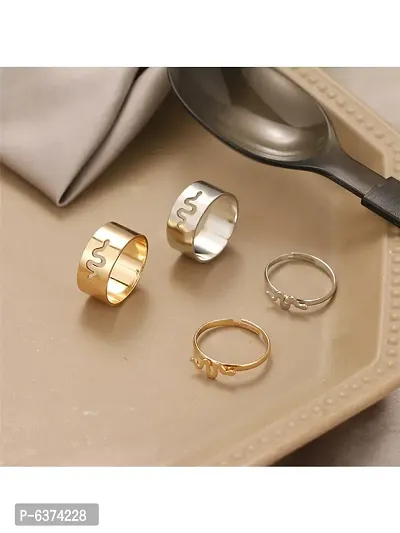 God Gift To Women|stainless Steel Blessed Rings For Couples - Gold Color Wedding  Bands