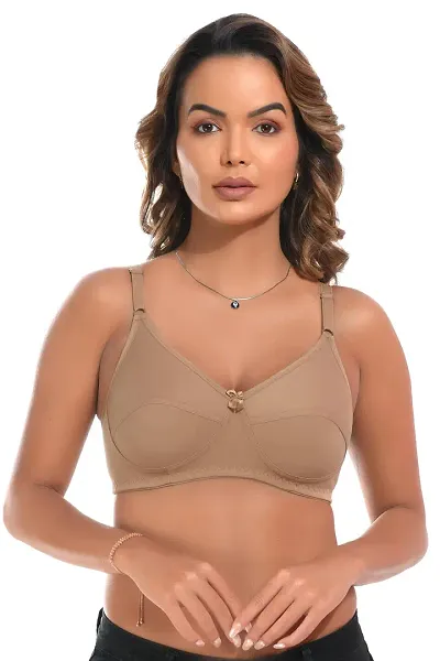 Buy Envie Women's Encircled Cotton Bra/Non-Padded, Non-Wired, Side Sharper,  Full Coverage Bra/Inner Wear for Ladies Daily Use T-Shirt Bra Online In  India At Discounted Prices