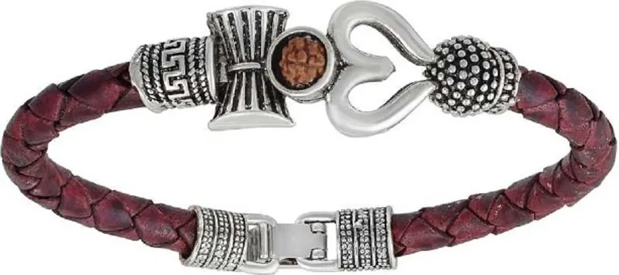Designer silver-plated kada Designer silver-plated kada