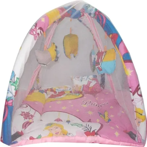 Baby Insect and Mosquito Protection Net with Playgym and Soft Bedding-Micky Mouse